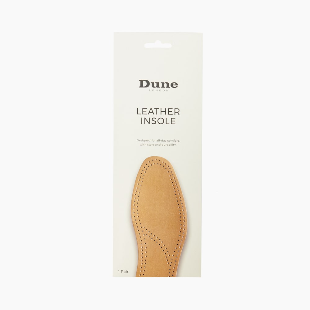 Leather Insoles Tan, Tan Leather Insoles Dune London