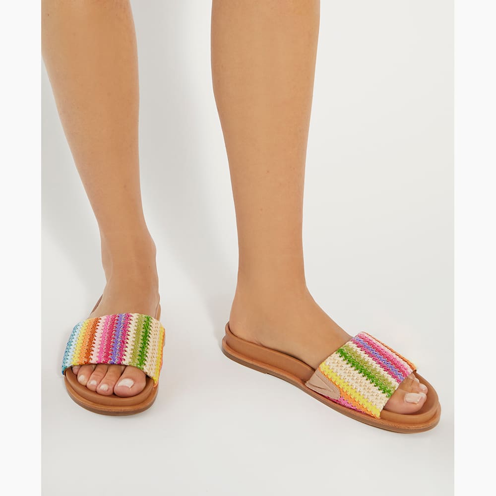 Rainbow mules outlet