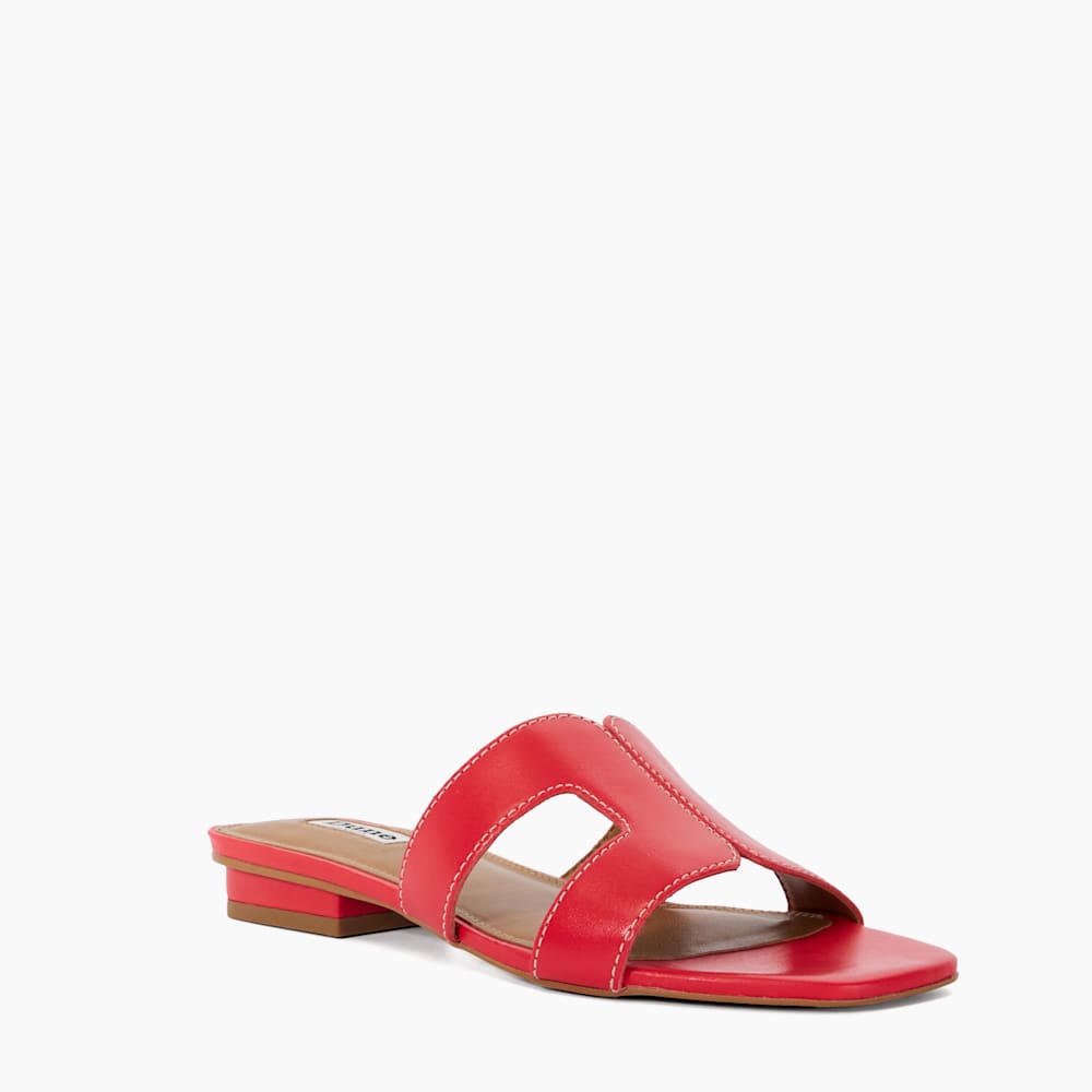 【DUNE LONDON】Loupe スマートスライダーサンダル Loupe Tan, Smart Slider Sandals | Dune London