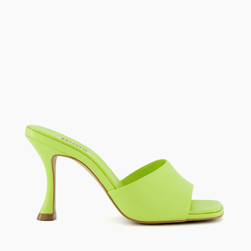 Lime green clear heels cheap