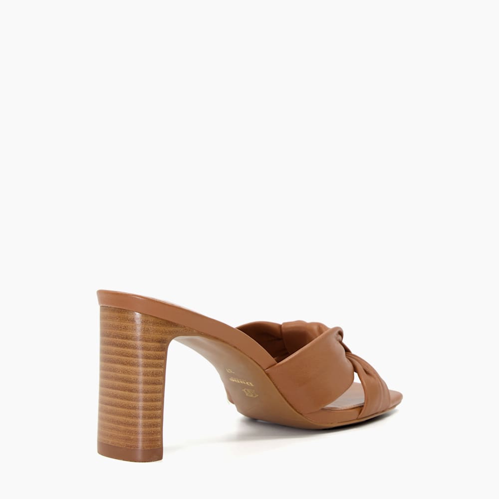 Tan mules cheap