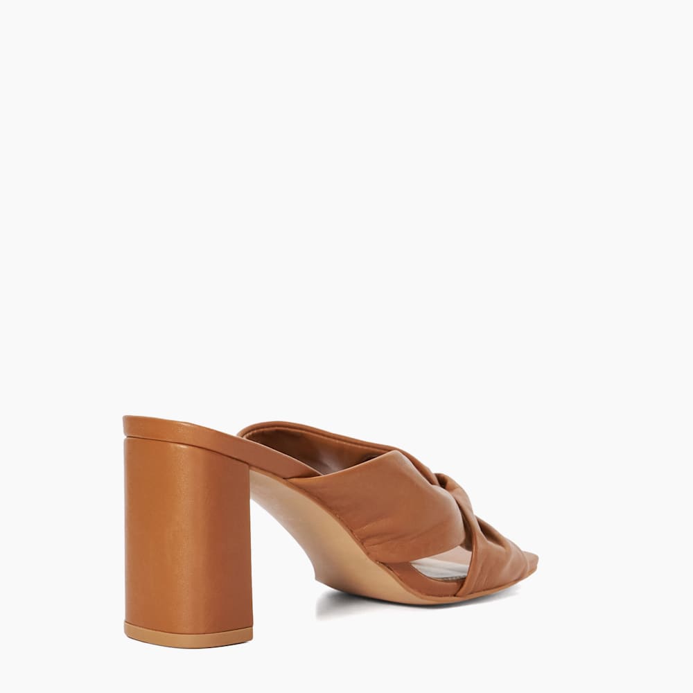 Tan mules shoes cheap