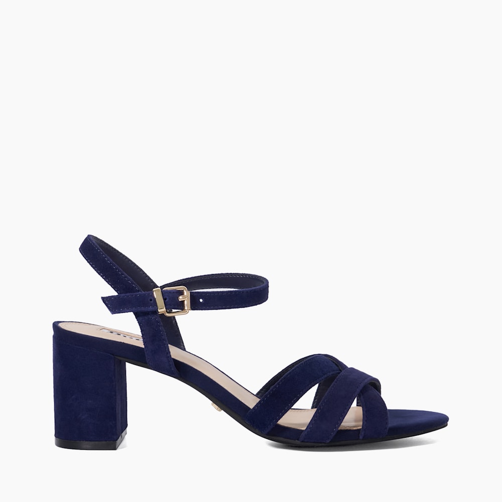 Navy heels dune cheap