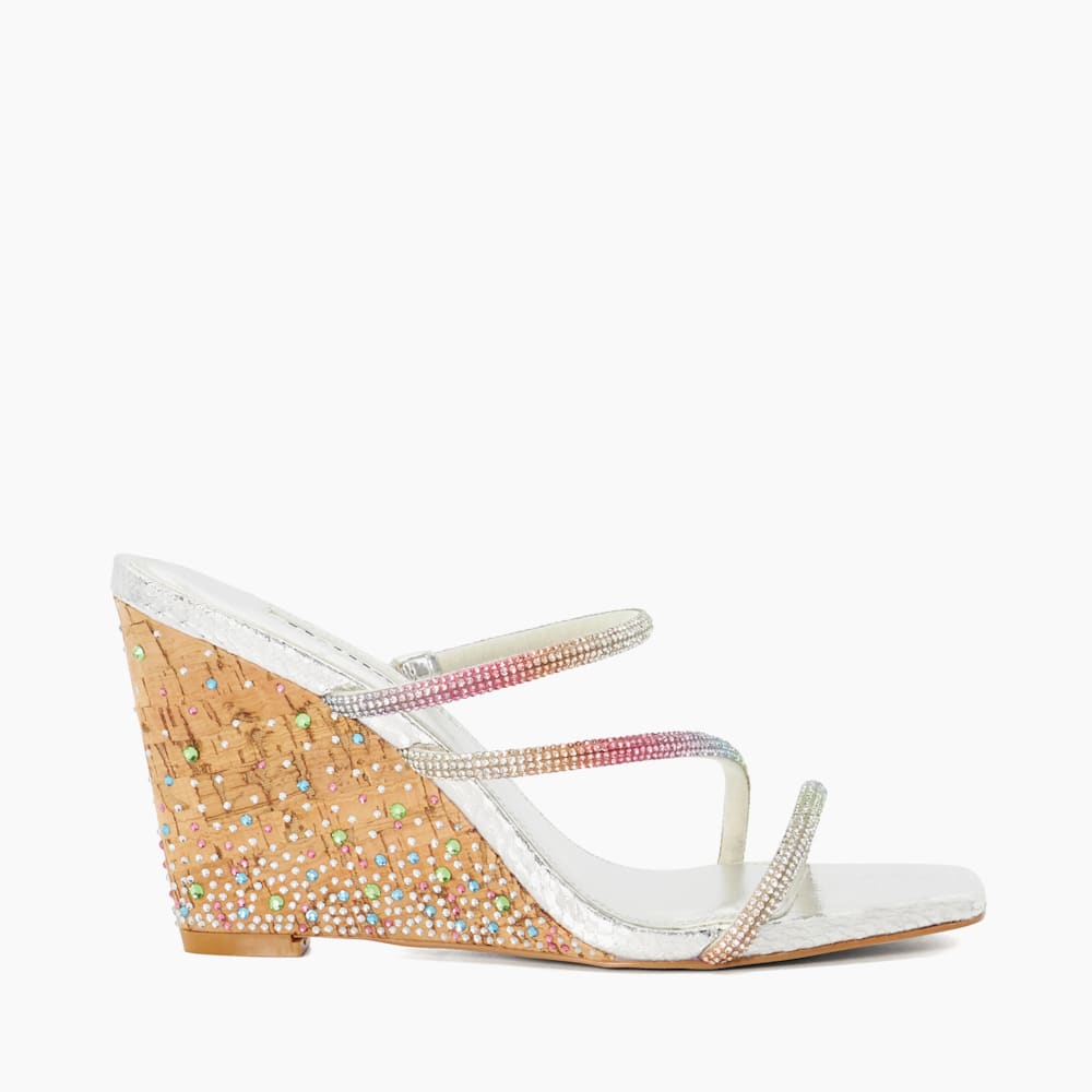 Diamante wedges dune new arrivals