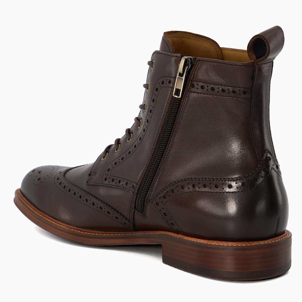 Dune brogue boots shop