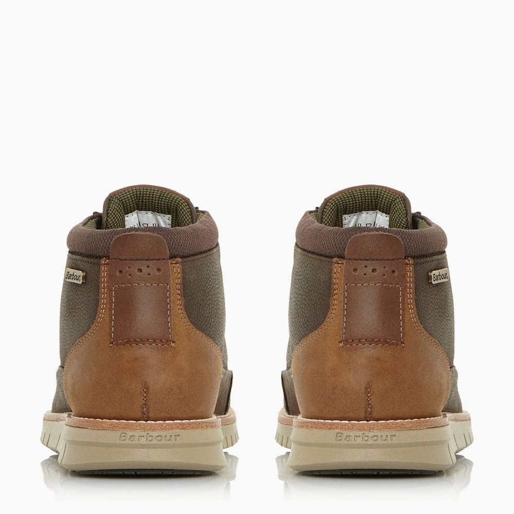 Nelson Brown Lace Up Chukka Boots Dune London