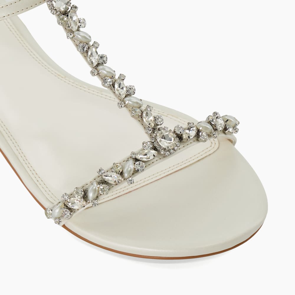 Jeweled sandals for wedding store