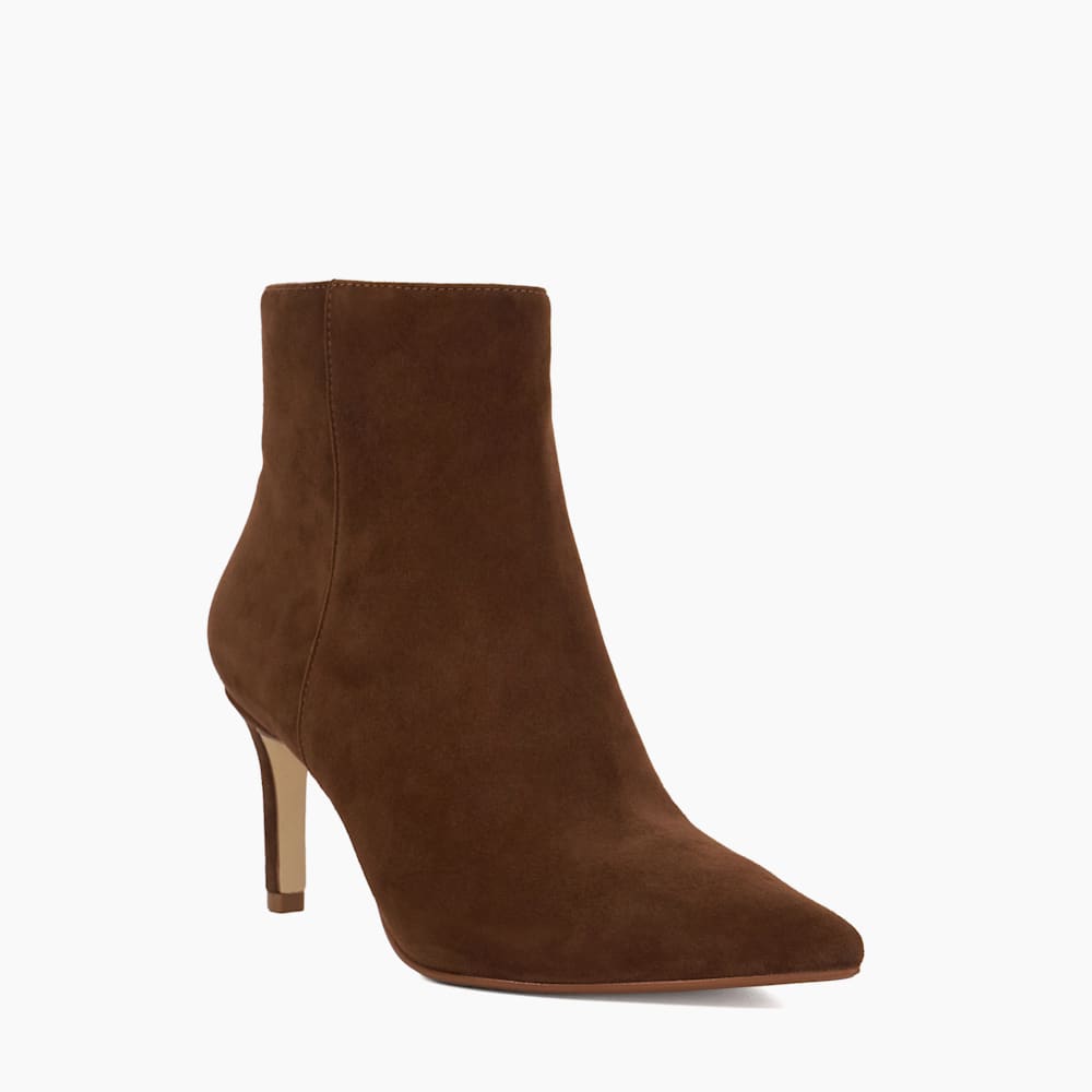 Pointed tan ankle boots best sale
