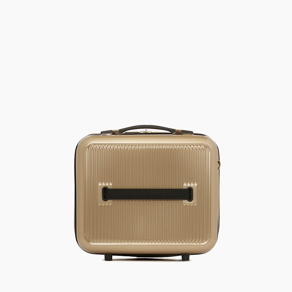 Suitcase with matching vanity case best sale