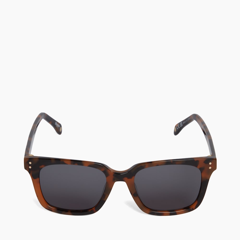 Olle Tortoiseshell Square Frame Sunglasses Dune London