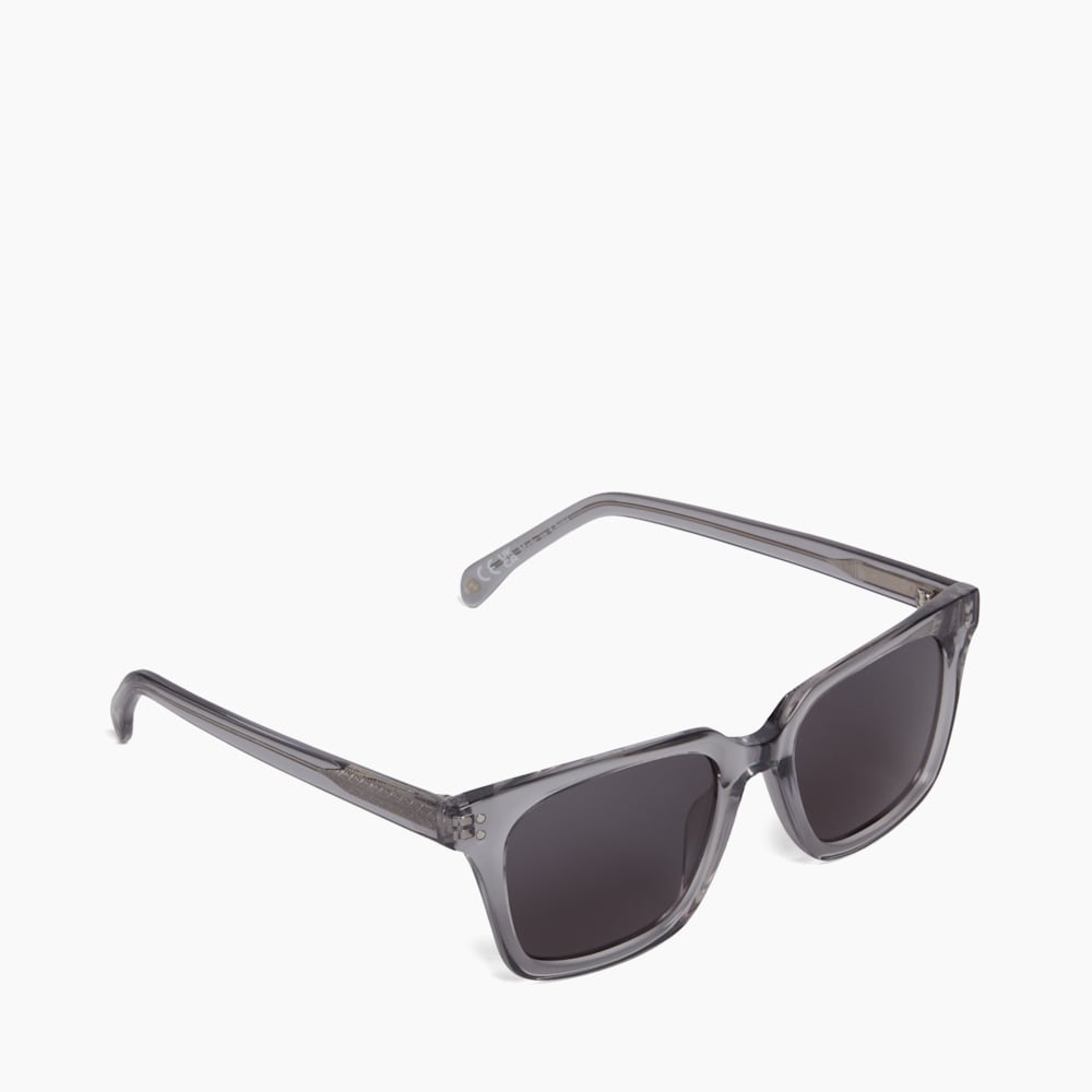 Olle Grey Square Frame Sunglasses Dune London