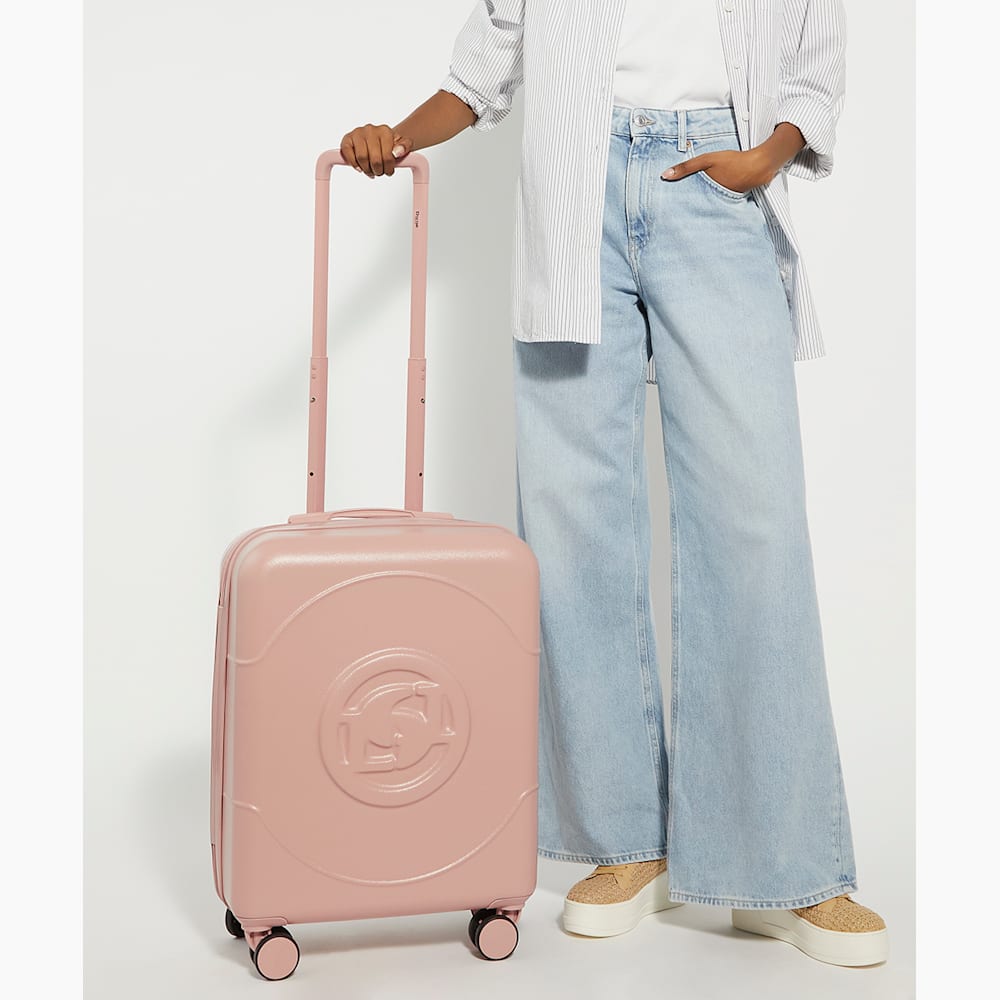 Pink hand luggage bag clearance