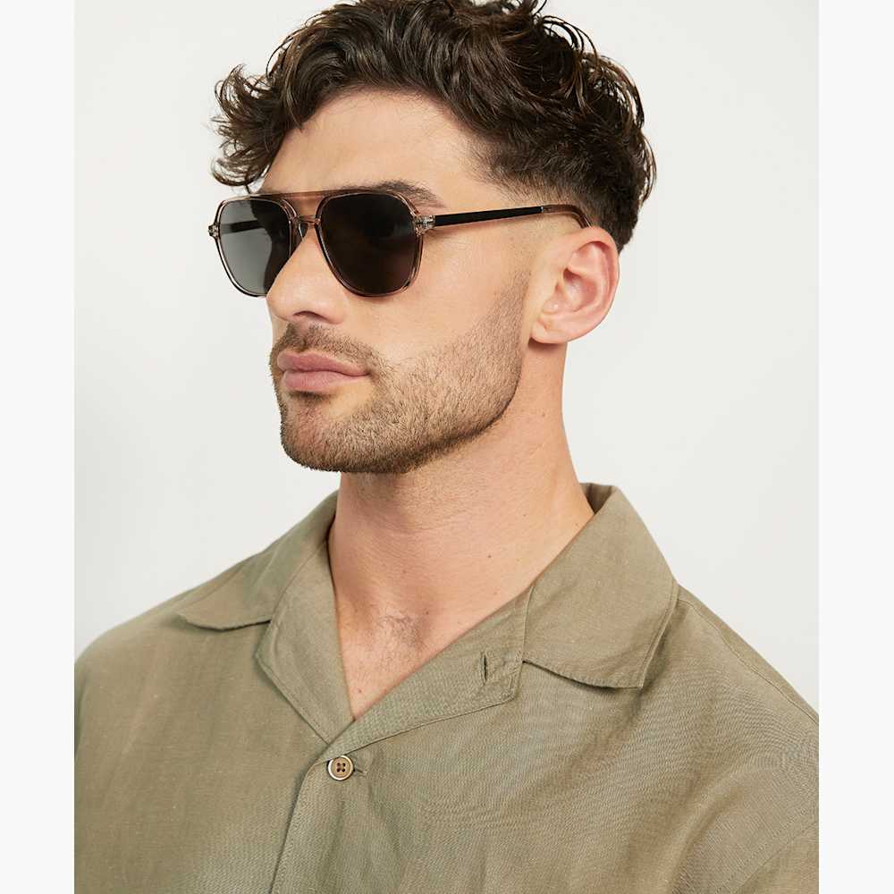 DUNE REAL LONDON 特集号　no6 Olle Grey, Square Frame Sunglasses | Dune London