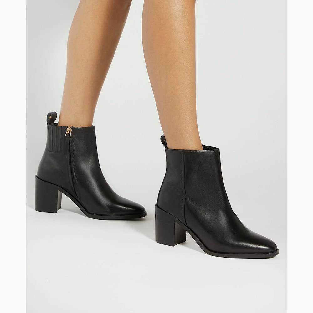 Dune black boots sale outlet