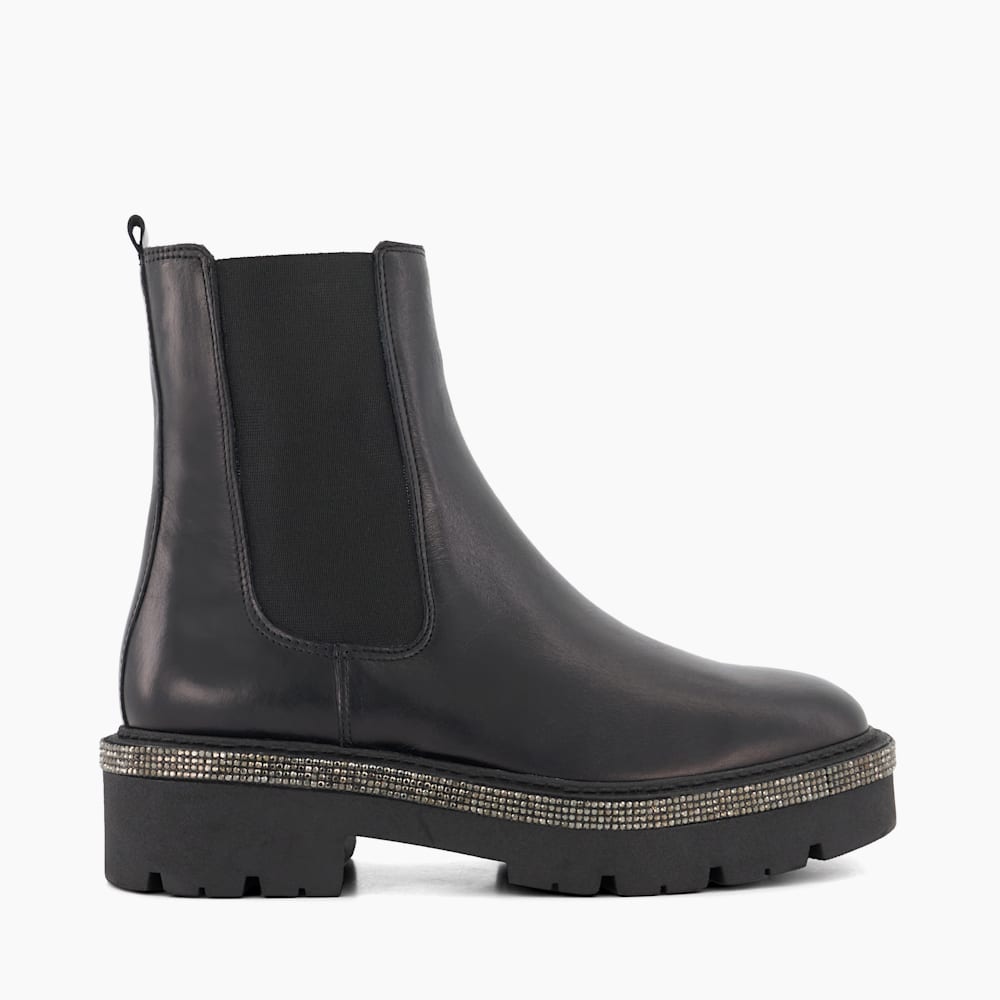 Dune tyra leather chelsea boots online