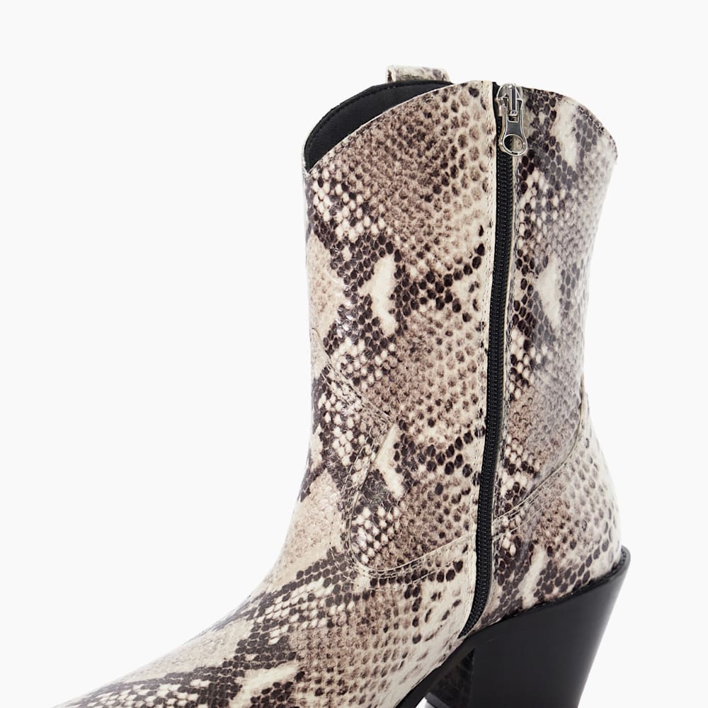 靴 DUNE London snake leather long boots DUNE London snake leather long boots