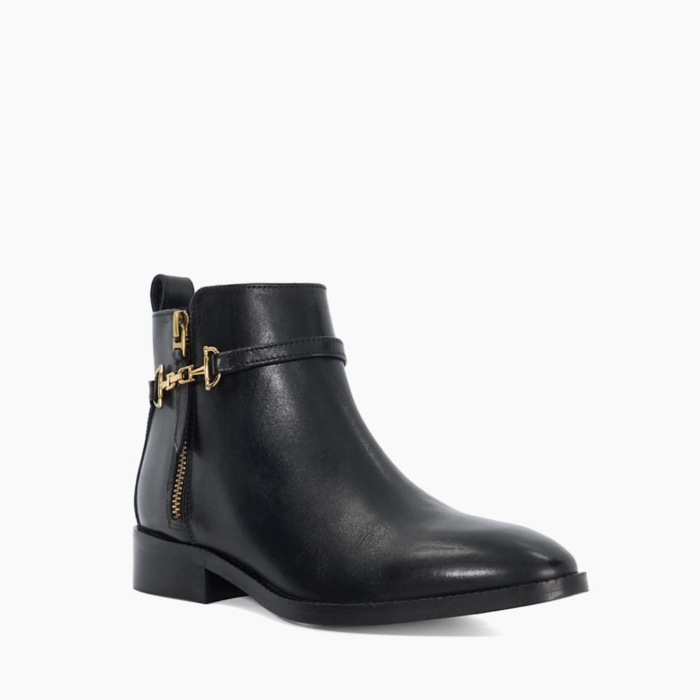 Dune parks leather chelsea boot top