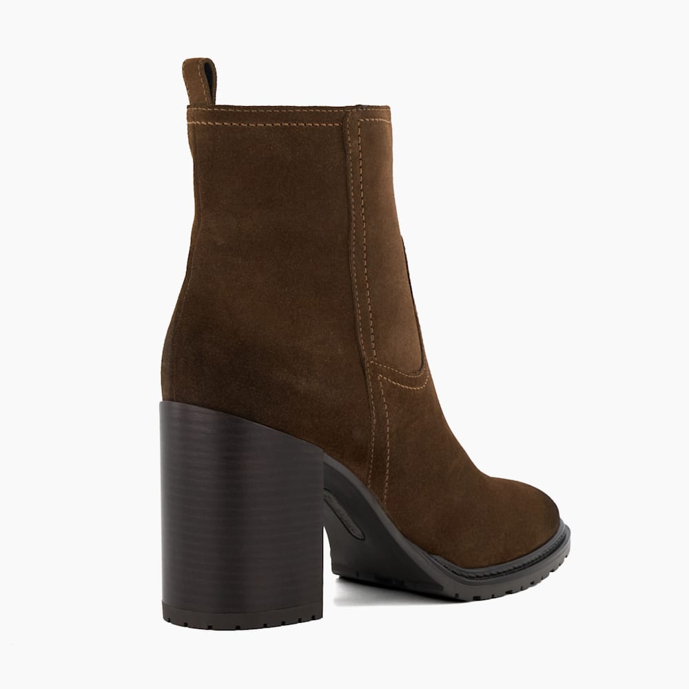 Peng Braun, Stiefeletten mit Blockabsatz Dune London