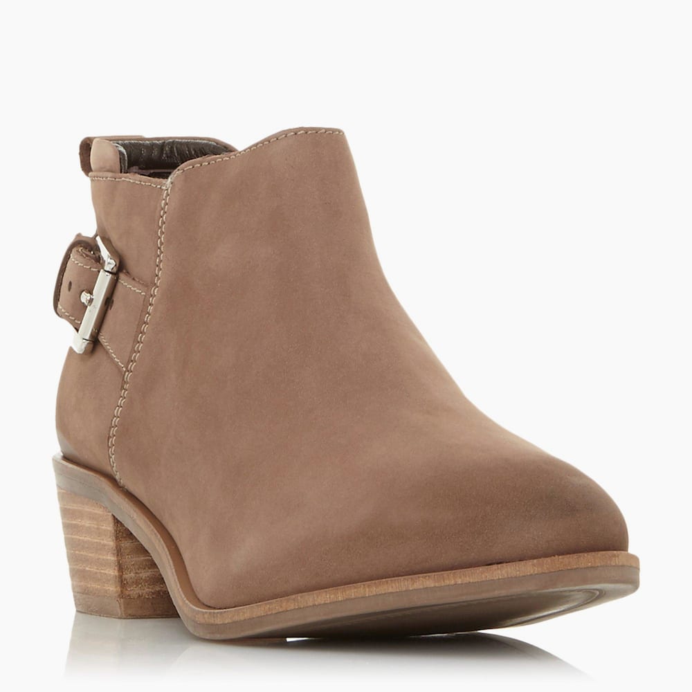 Dune taupe ankle boots discount