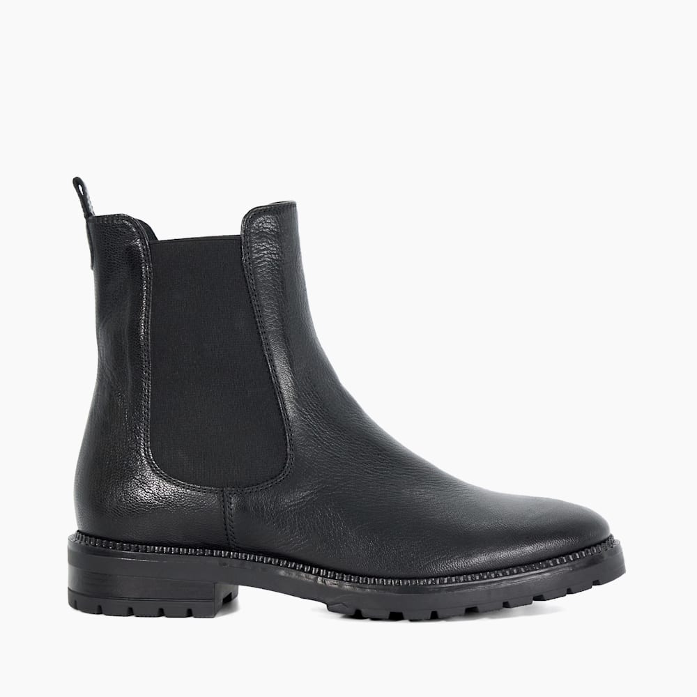 Black cleated ankle boots store