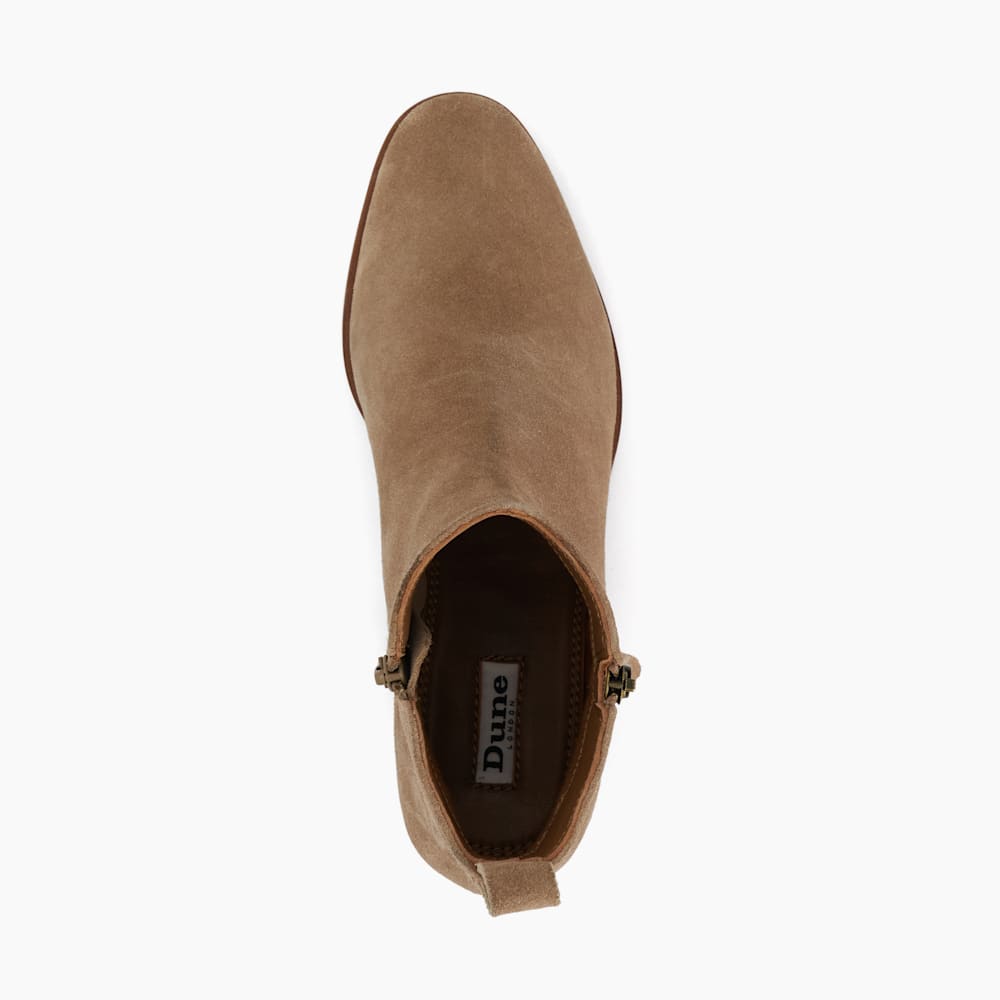 Dune taupe ankle boots shop