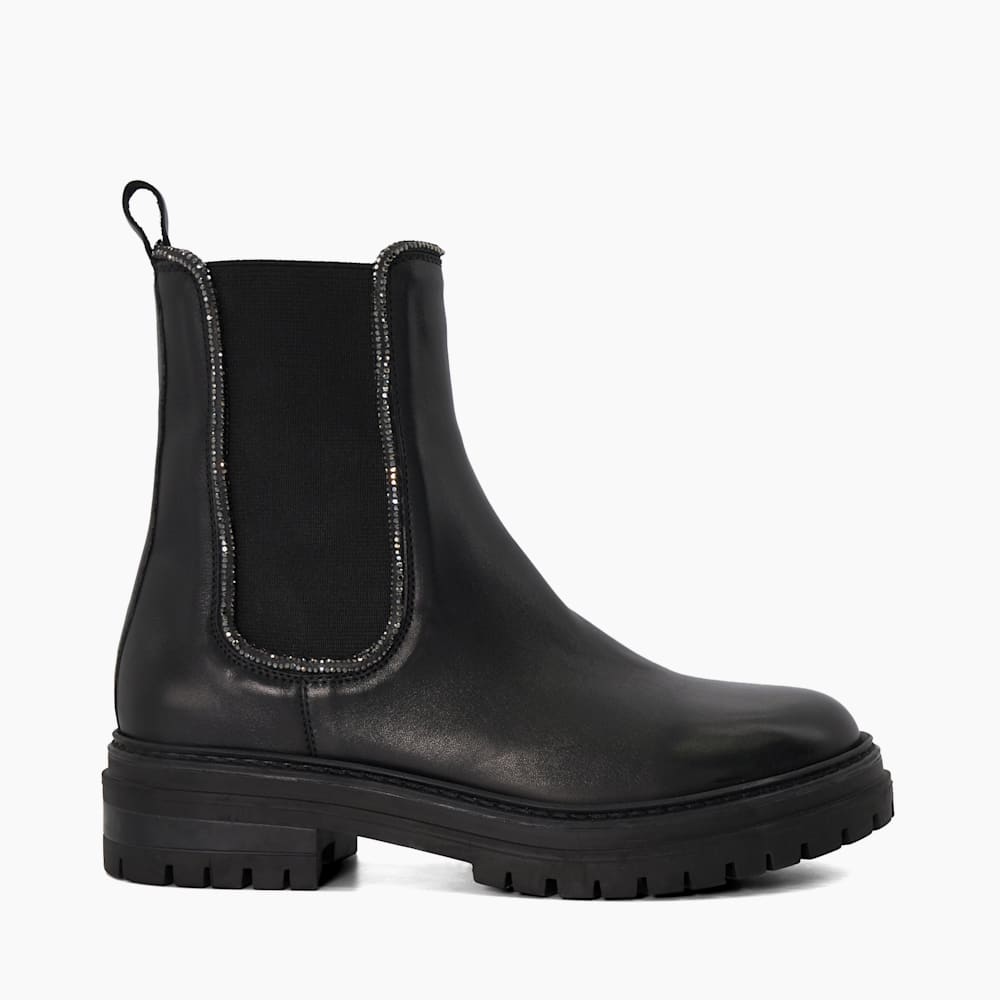 Chelsea boots with diamante 2025