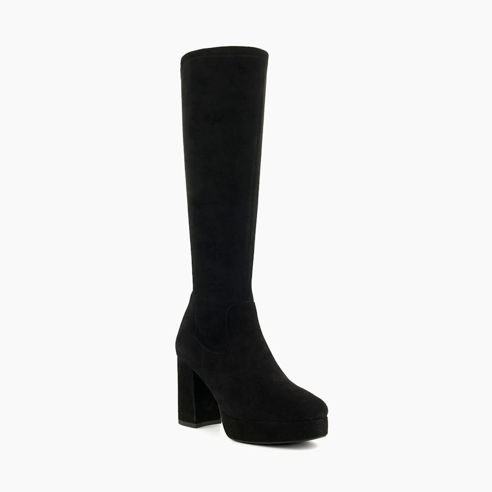 Platform high knee boots cheap