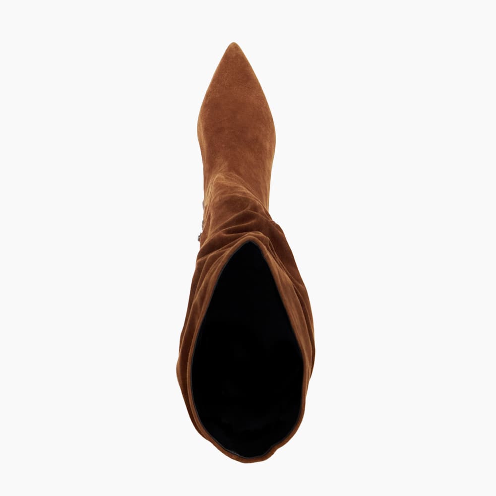 Tan pointed toe boots deals