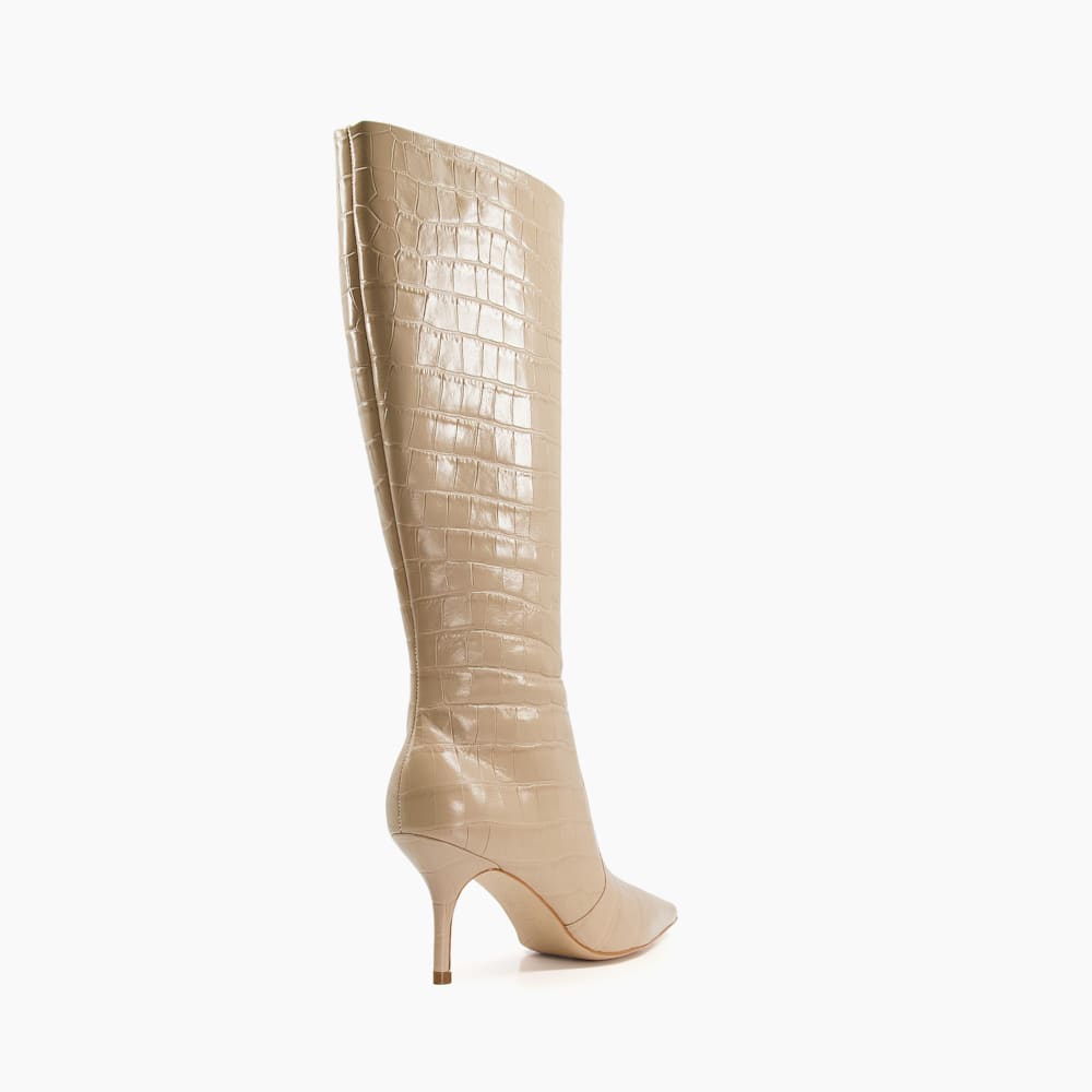 Taupe high boots 2025