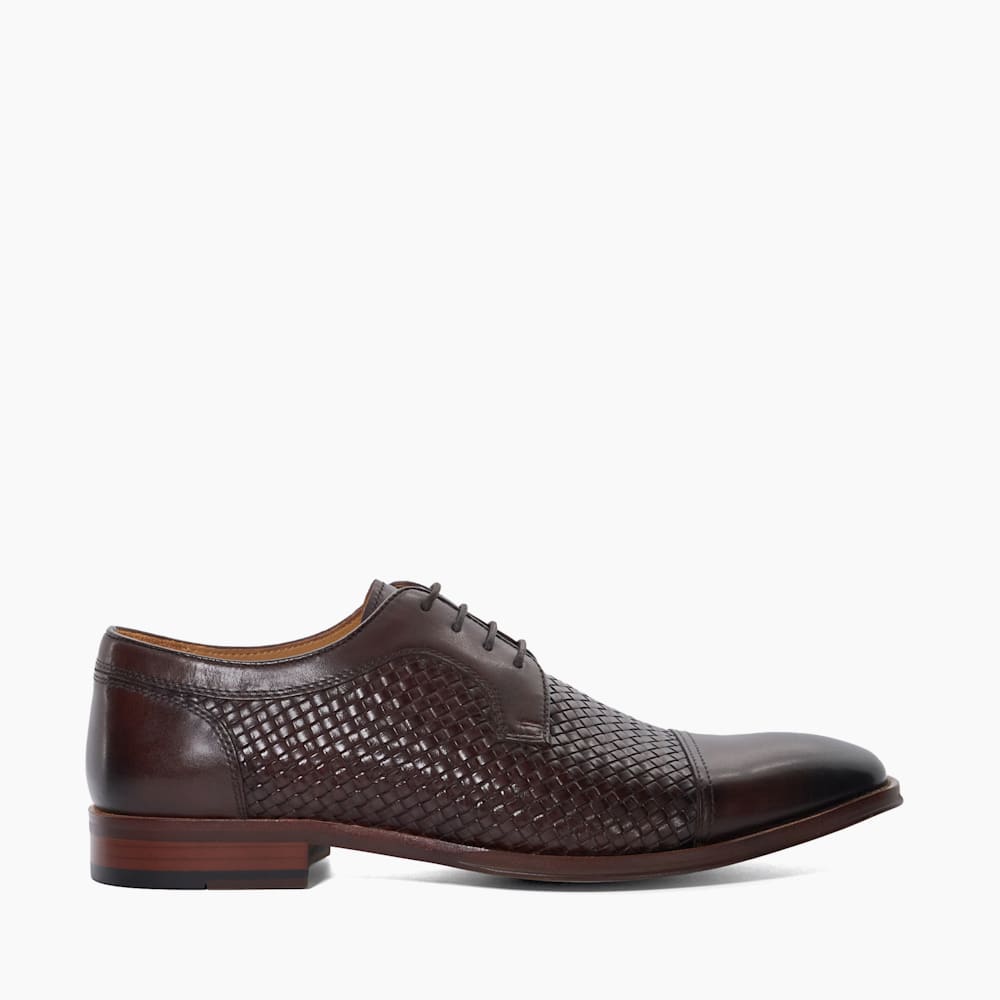Woven leather shoes sales