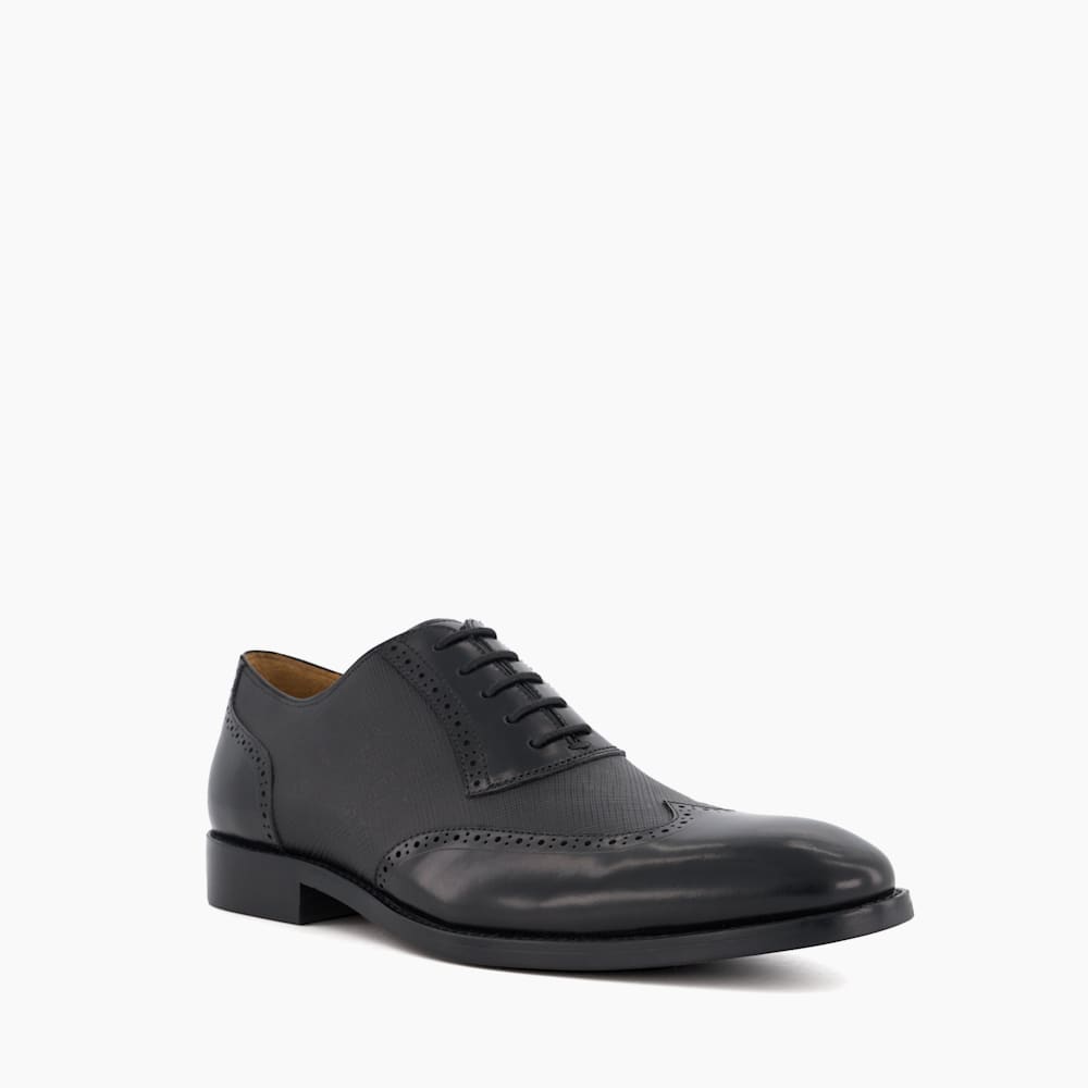 Stuttgart Schwarz Elegante Oxford Schuhe aus Leder Dune London