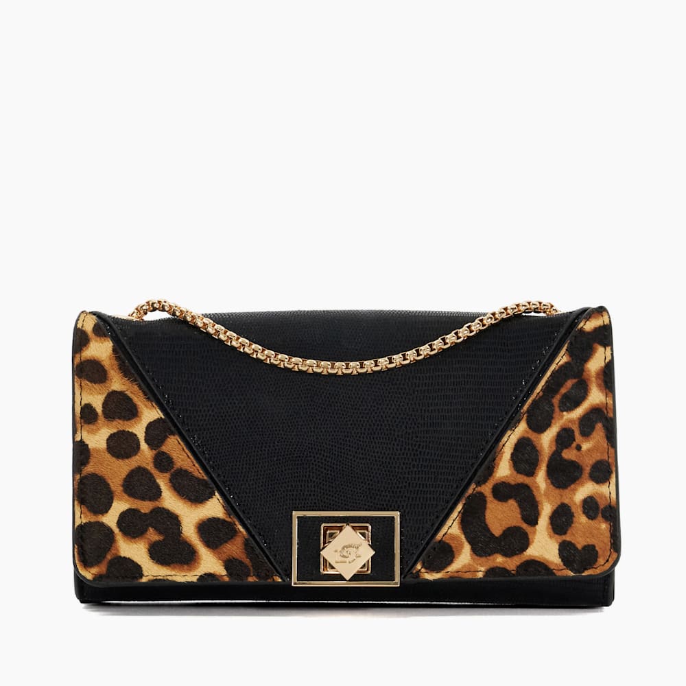 Leopard print purse dune best sale