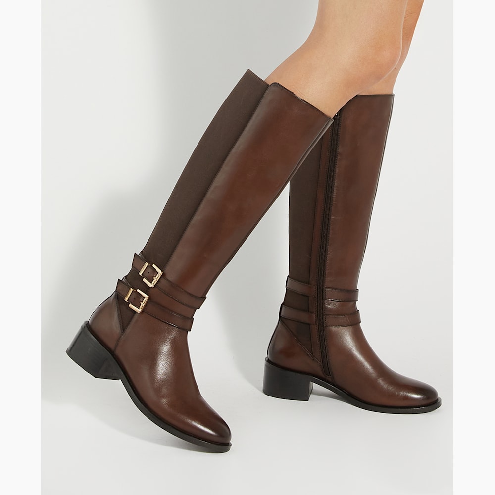 Cheap brown riding boots online