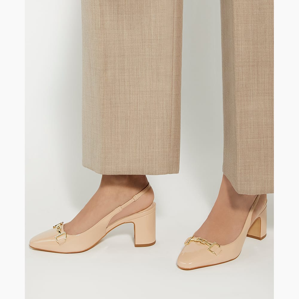 Wide fit blush heels cheap