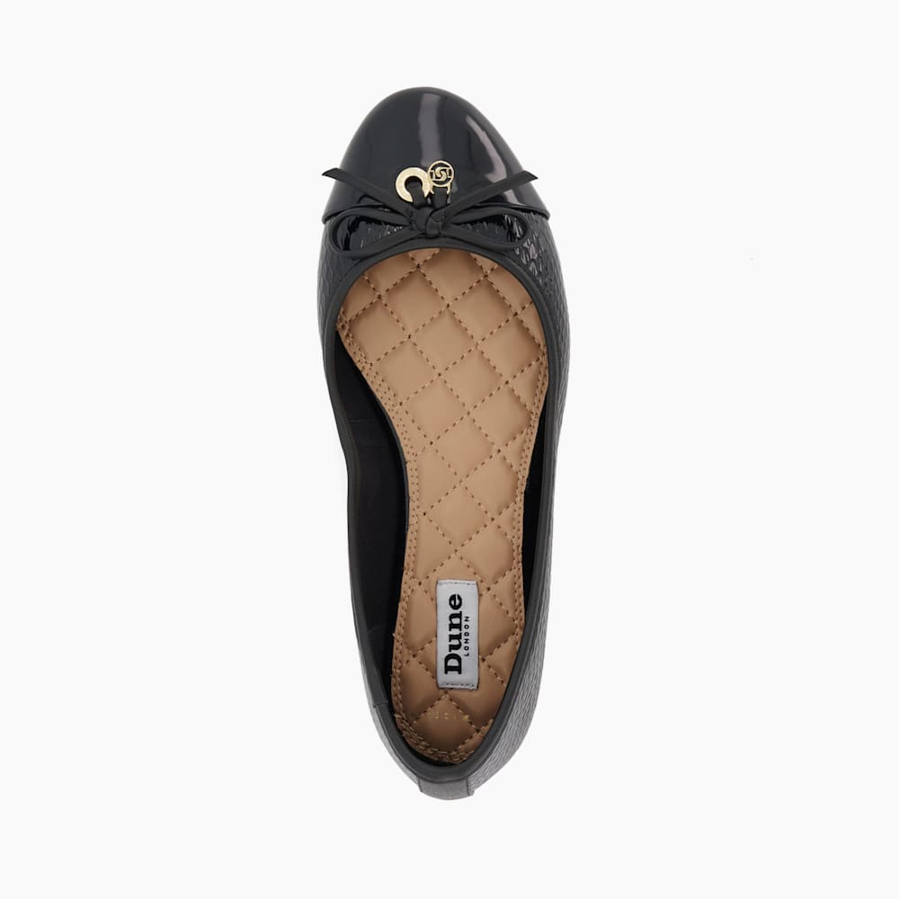 Wide fit ballet shoes top