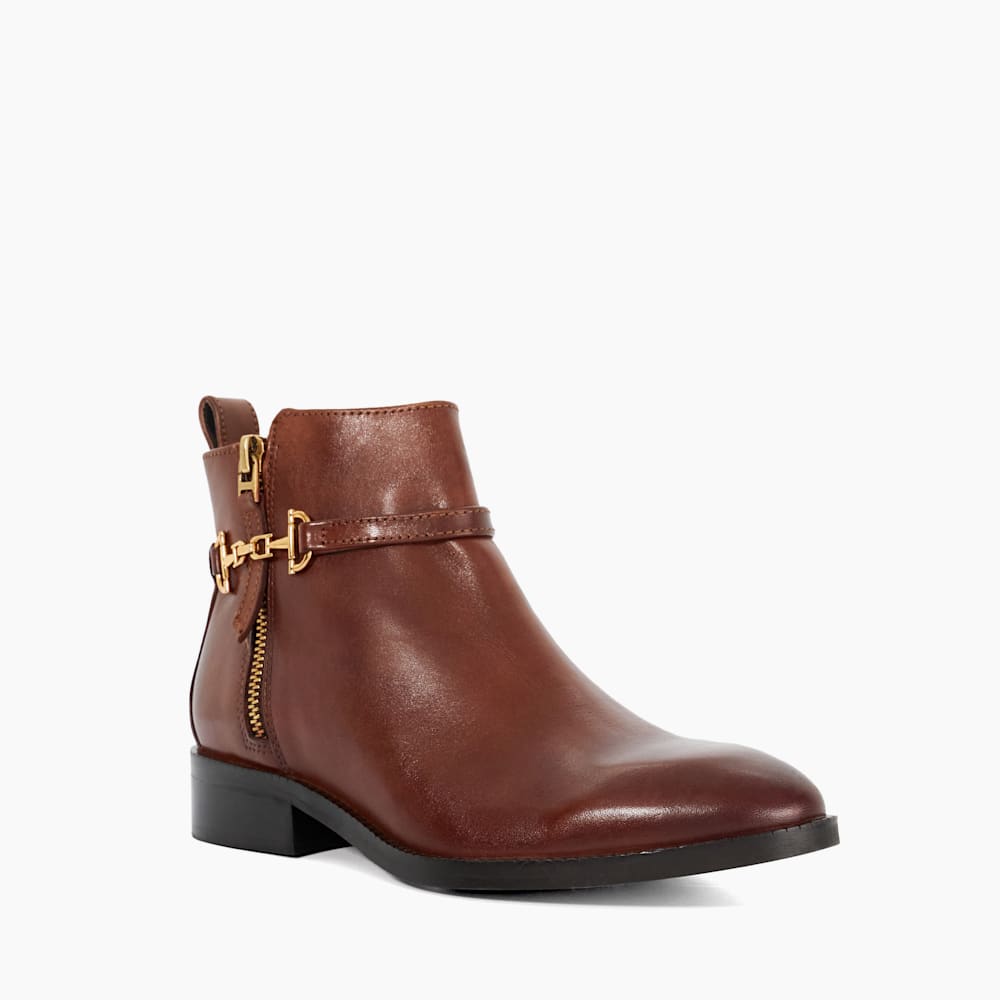 Tan leather ankle boots clearance