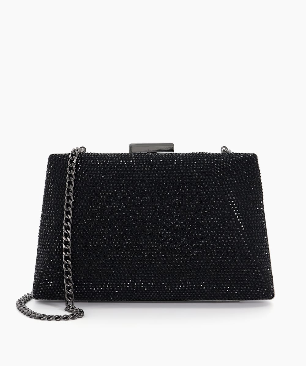 Diamante box clutch bag on sale