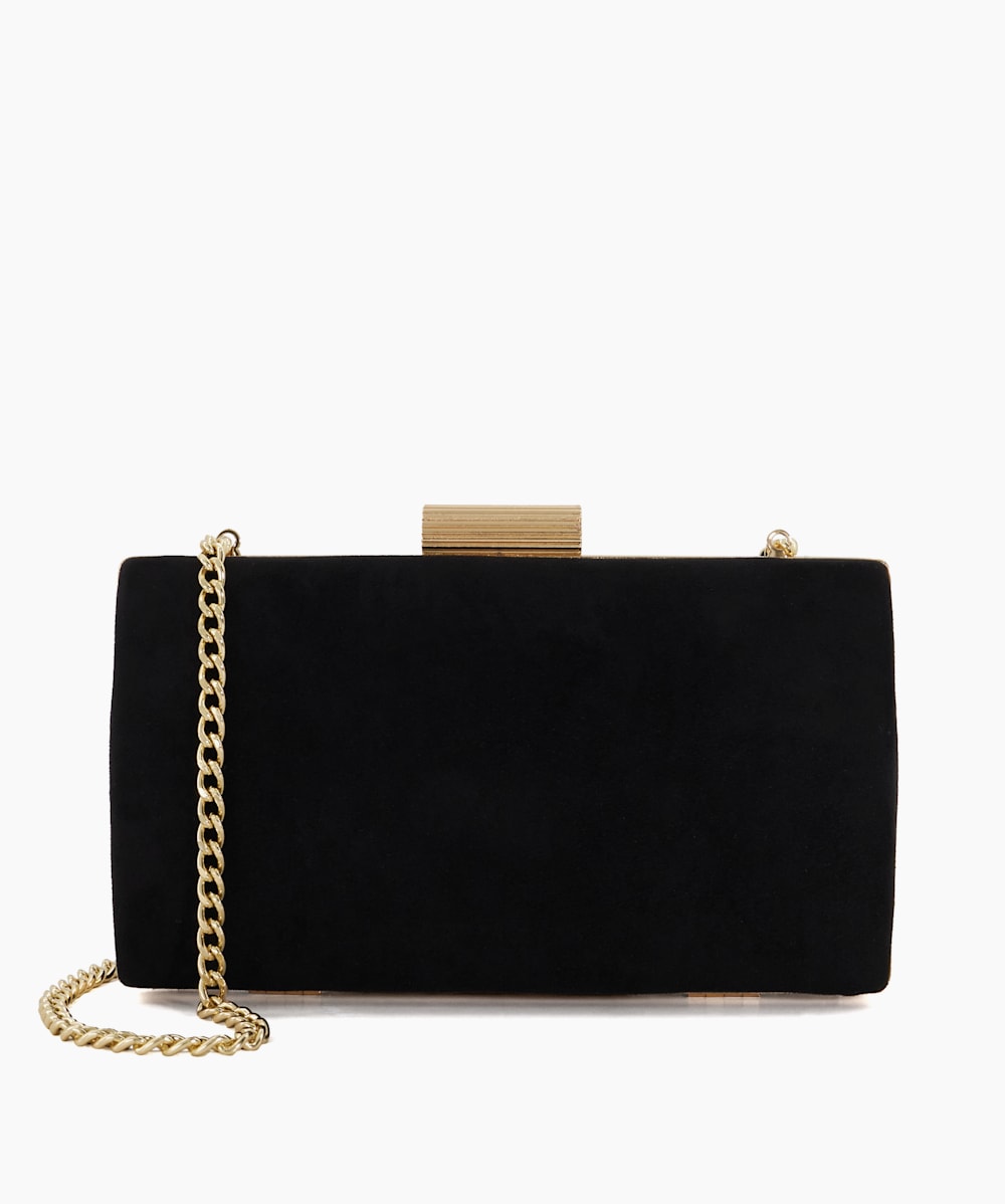 Dune black clutch bag shop