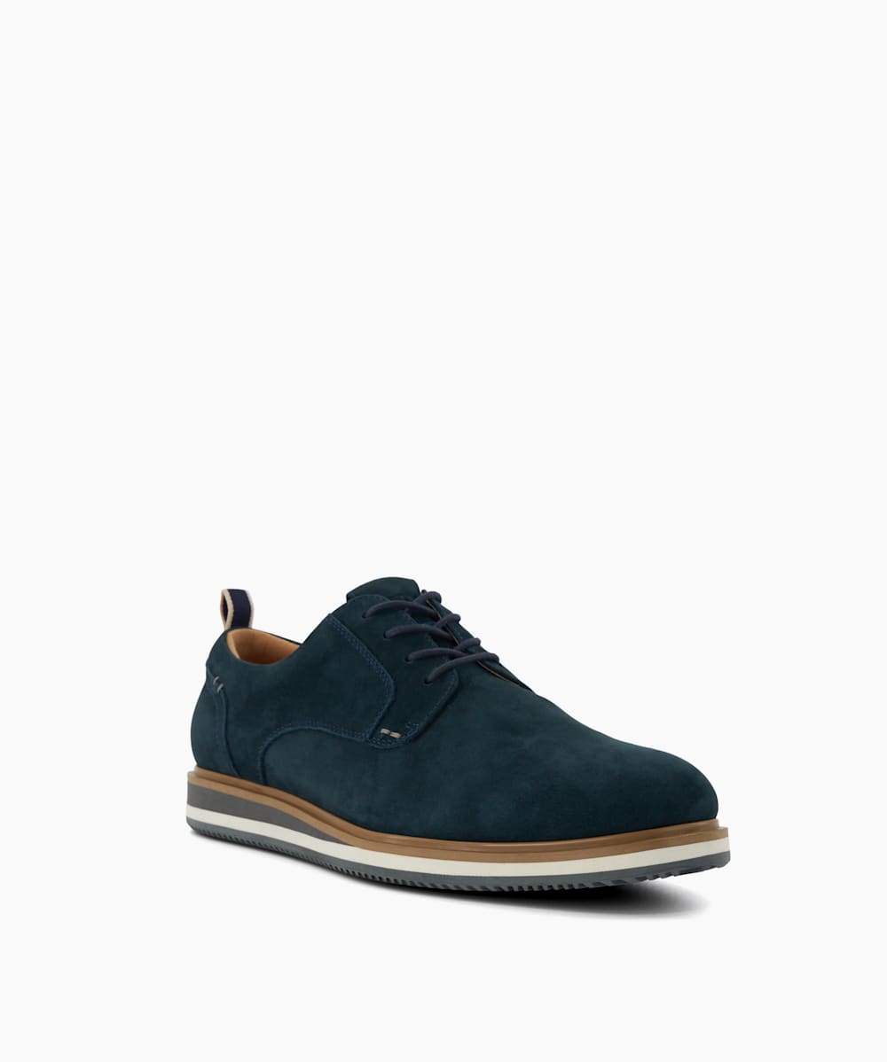 Dune navy new arrivals shoes