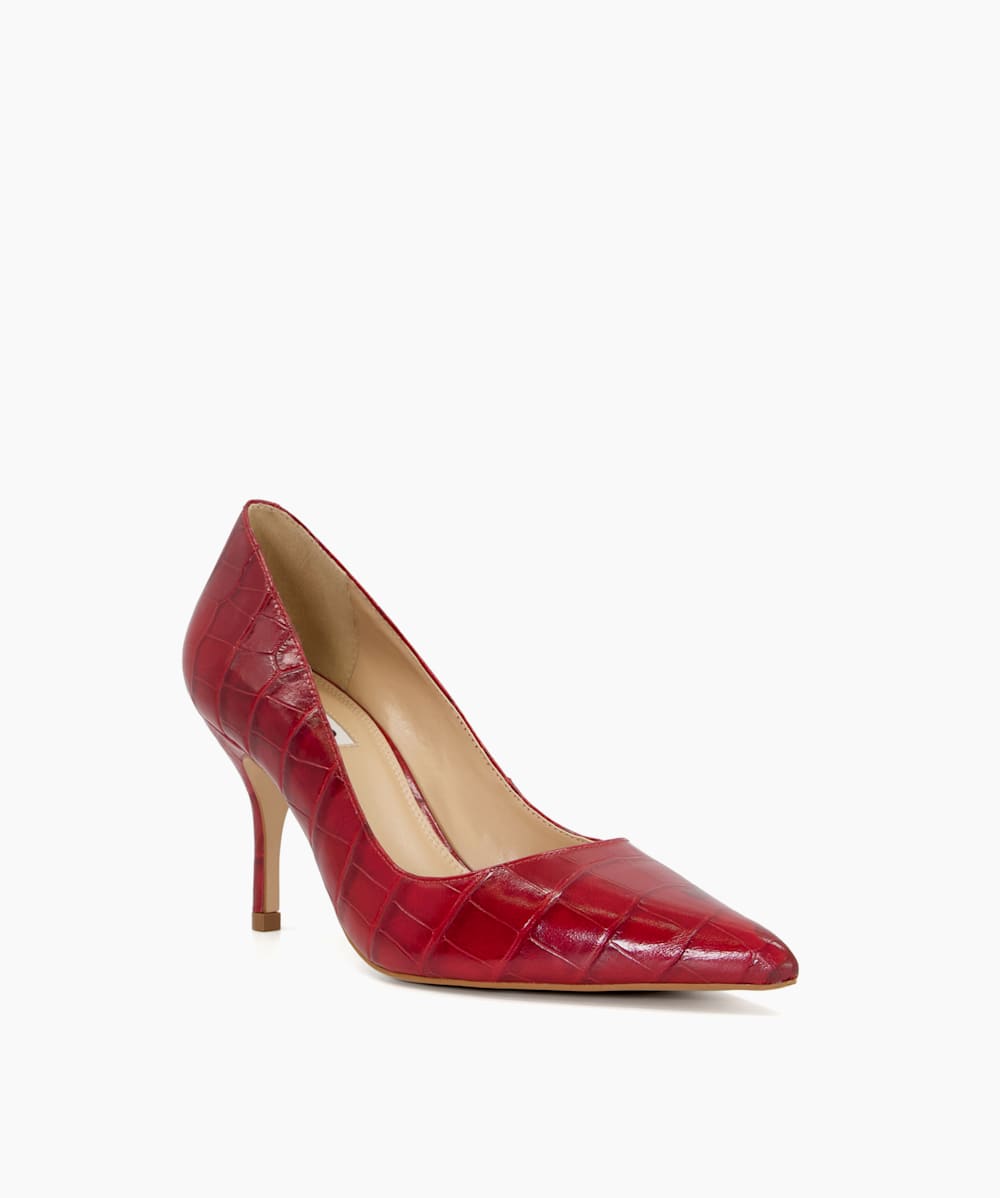 Dune red heels store