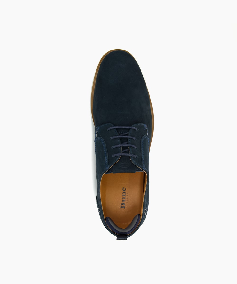 Dune blue suede hotsell shoes