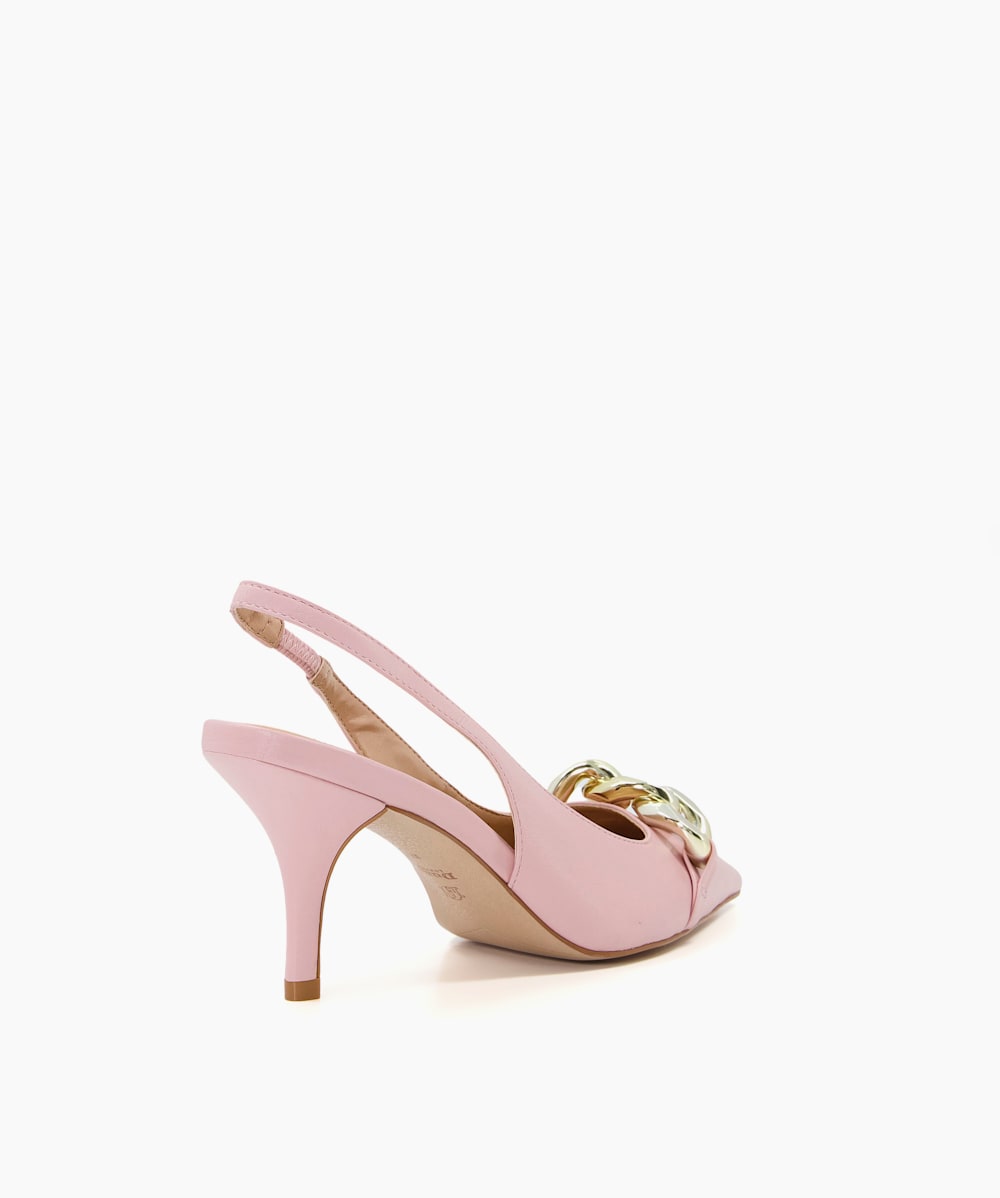 Light pink slingback on sale heels