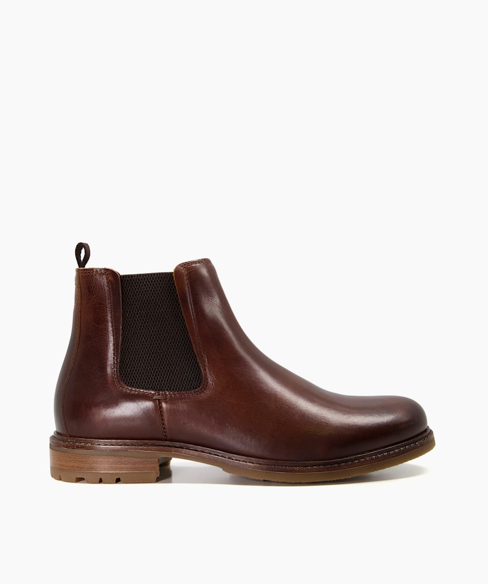 Mens tan chelsea online boots