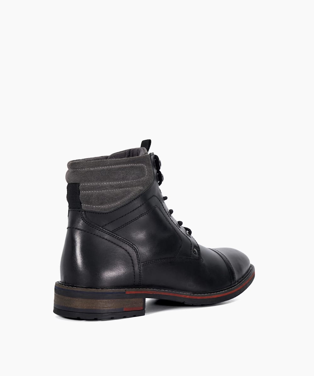 Kenneth cole men's black boots outlet