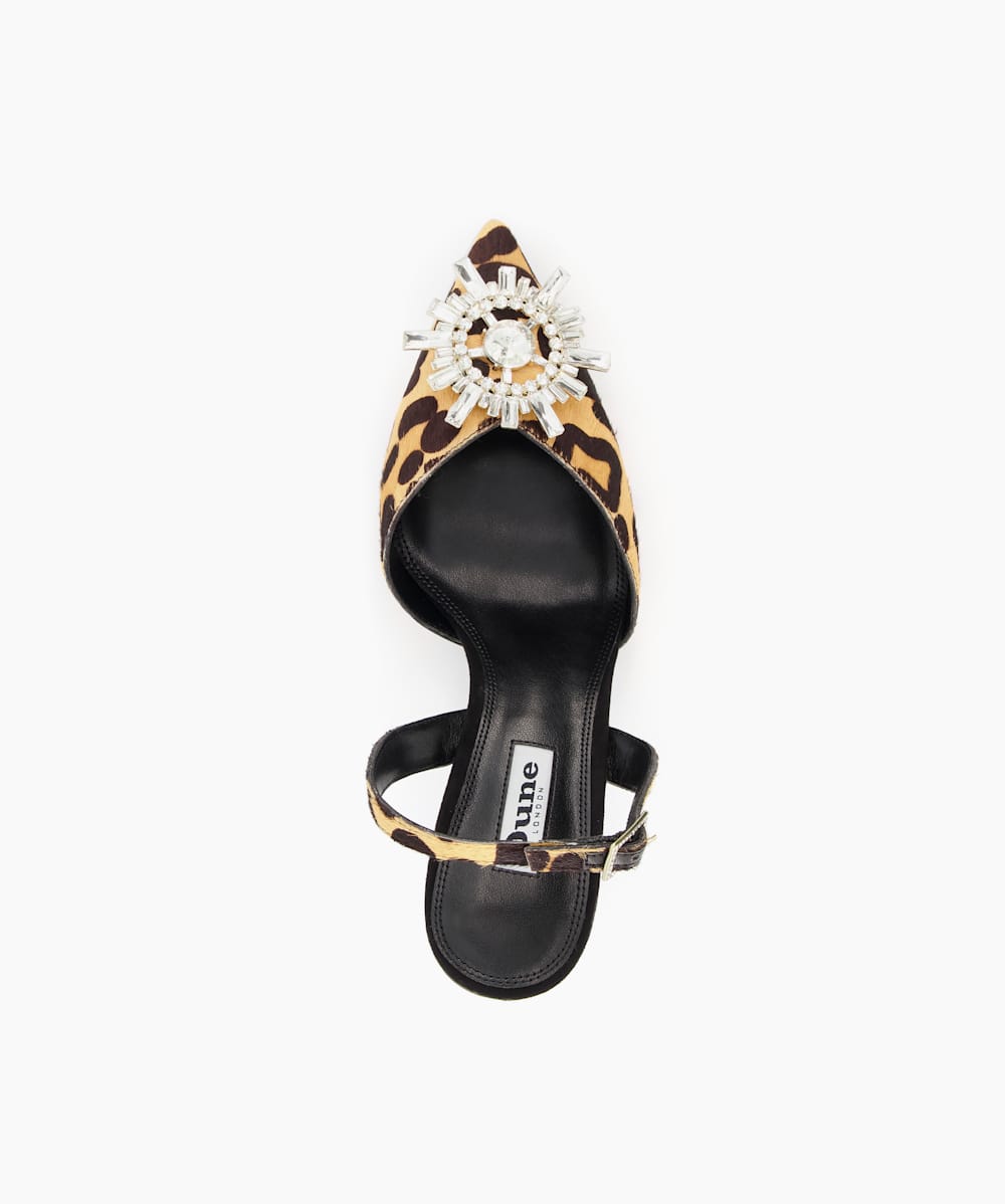 Dune leopard heels outlet