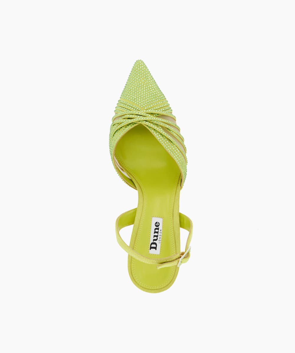 Lime store heels shoes