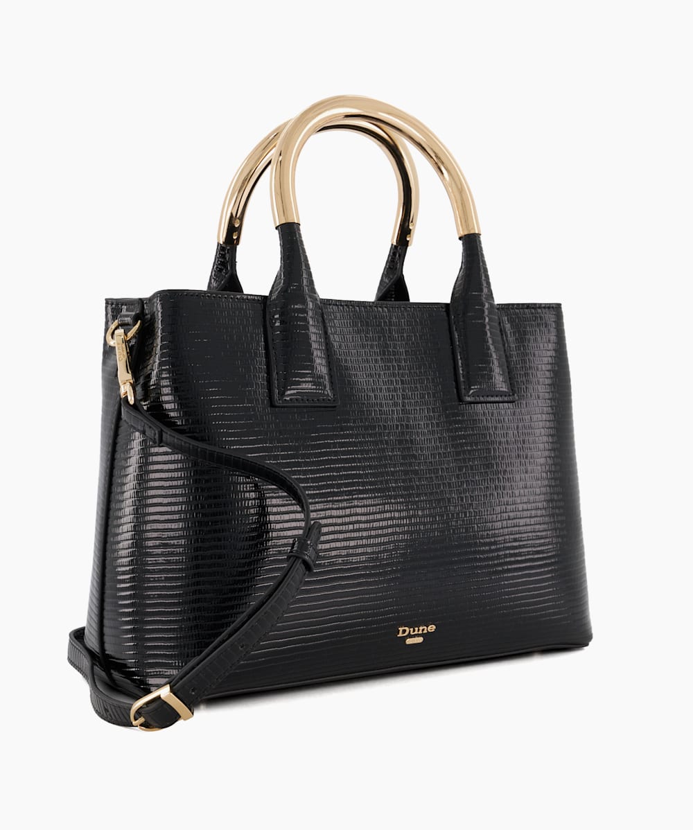 Dune reptile effect hot sale bag