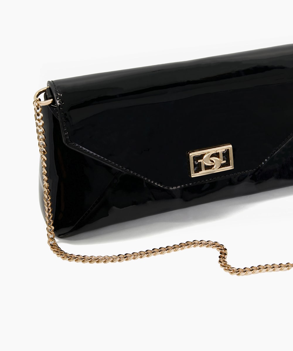 Dune black clutch bag sales