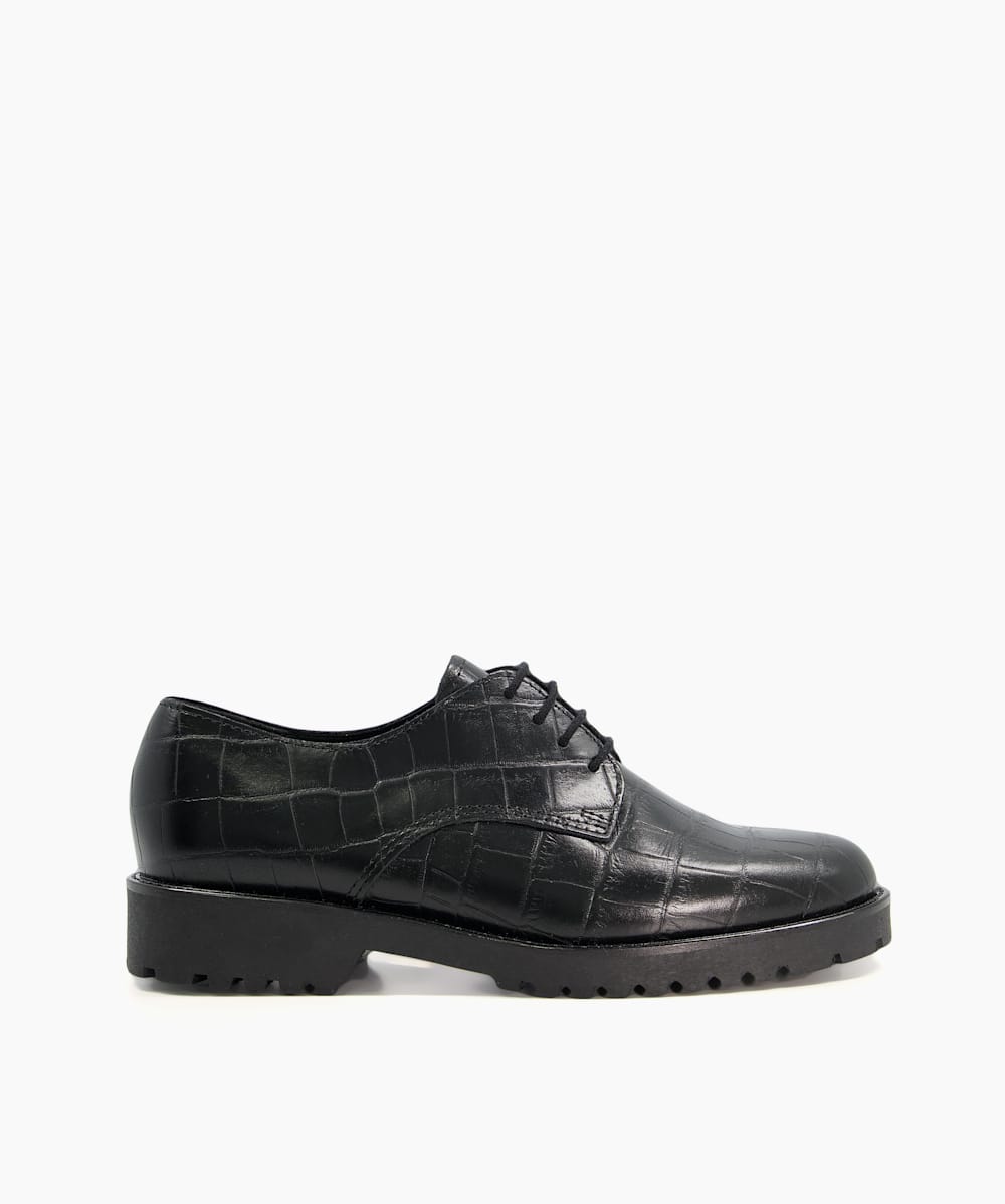 Croc effect shoes hot sale