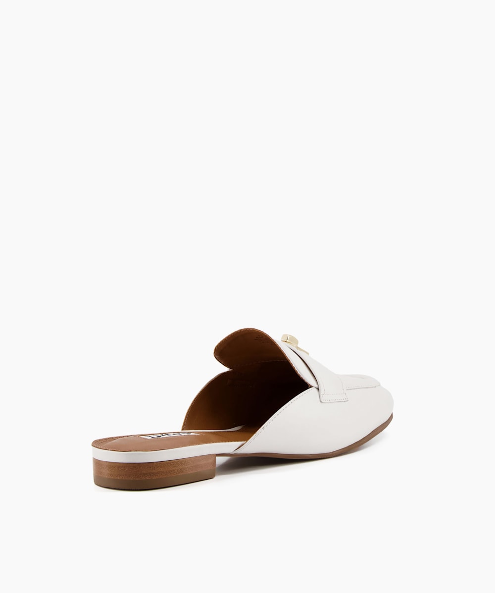 White backless loafers womens new arrivals
